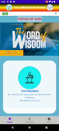 FOCUS of God App Screen 3