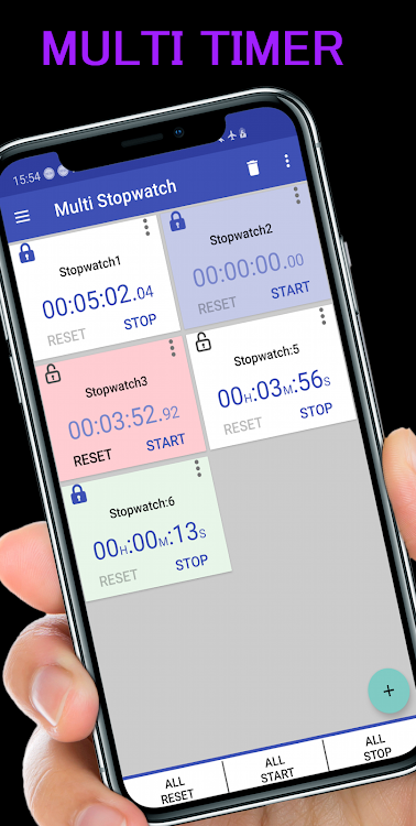 Multi Timer - Stopwatch Timer - 5.0.14 - (Android)