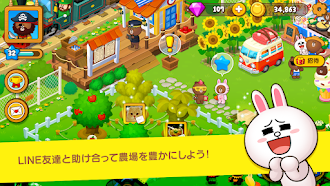 Game screenshot LINE ブラウンファーム apk download