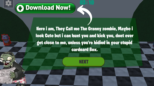 Horror Zombie Granny Scary Mod