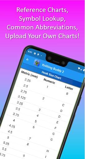 Screenshot of Knitting Buddy 2: Row Counter