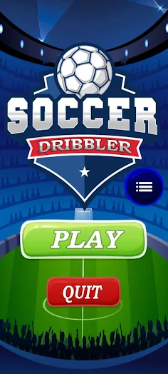 Touch Soccer Dribbler - Screenshot 1