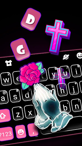 In God We Trust Keyboard Theme Screen 2