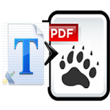 Text to PDF Converter Pro icon