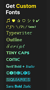 Stylish Fonts & Fancy Keyboard  screenshots 1