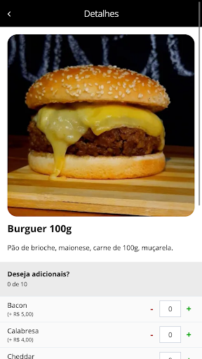 Paraquedas Burger Screen 3