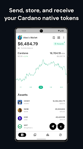 VESPR - Cardano Wallet Screen 3