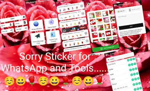 Sorry Stickers for WhatsApp