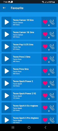 All TECNO Mobile Ringtones Screenshot 4 - AppWisp.com