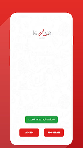 Android application Le Dive Hair Salon screenshort