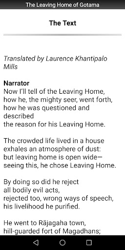 The Leaving Home of Gotama Screen 2