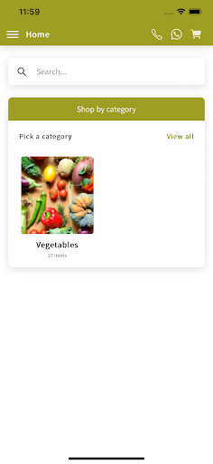 Android application Roots & Shoots screenshort