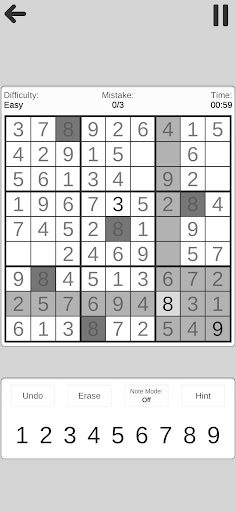 Sudoku Screen 3