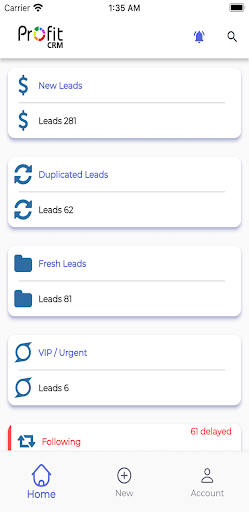 Profit CRM V4 Screen 3