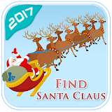 Find Santa Claus Location icon