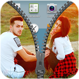 Couple Photo Zippe Lock Screen icon