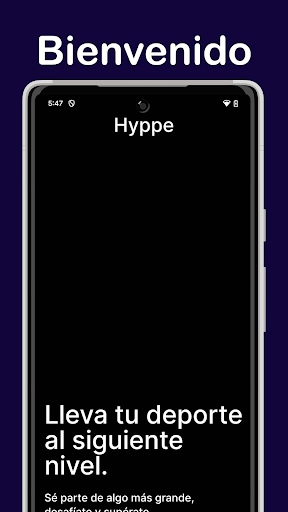 Android application Hyppe screenshort