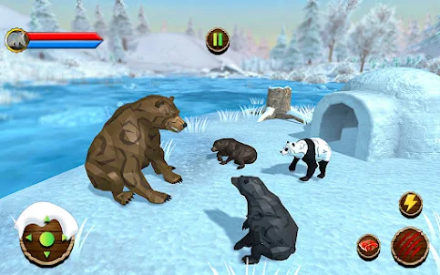 Polar Bear Game -Wildlife Hunt