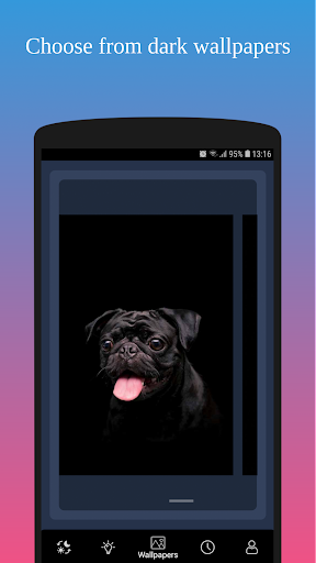 Dark theme Screen 3