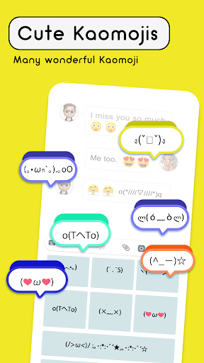 Keyboard themes : fonts, emoji screenshot