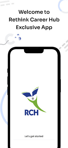 Android application Rethink Career Hub screenshort