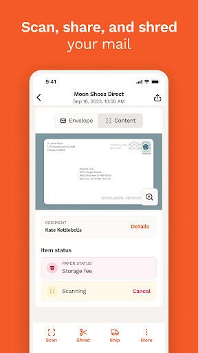 Screenshot of LZ Virtual Mail