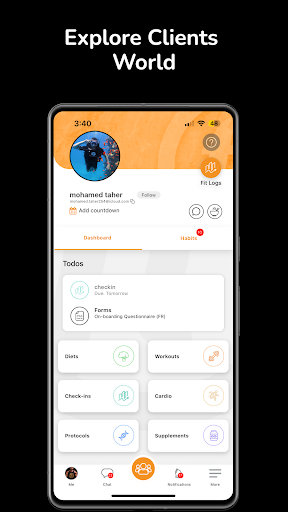 Screenshot of Fitlog