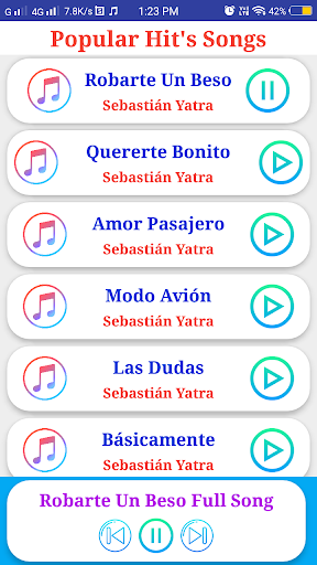 Sebastián Yatra All Songs
