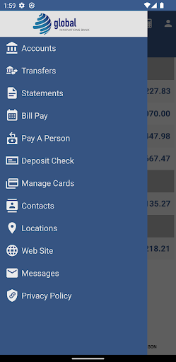 Global Innovations Bank Screen 2