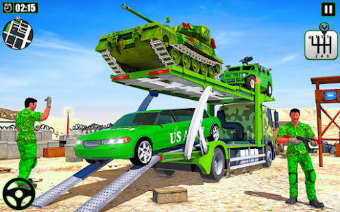 Army Vehicle Transporter Truck Simulator:Army Game 1.11 Screenshots 14