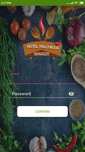 Android application Hotel Hollywood Manager screenshort