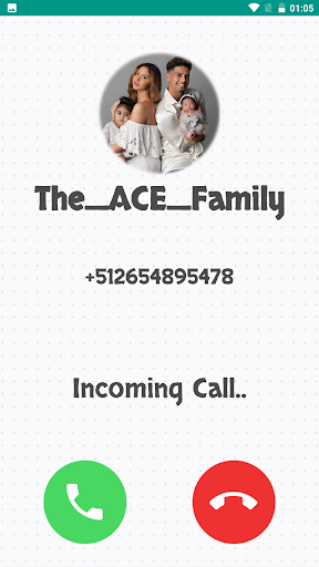 fake call from The ACE Family