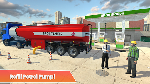 Oil Tanker Mountain Drive 3D 0.1 APK + Mod (Unlimited money) untuk android