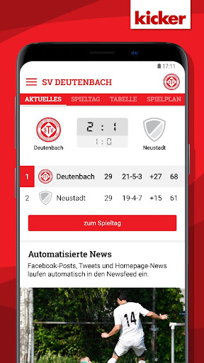 Android application SpV-App screenshort