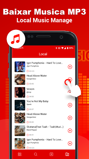 Music Download MP3 Downloader Screenshot 4 - AppWisp.com