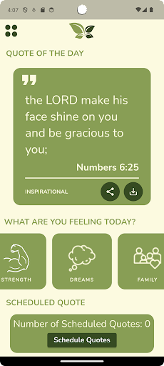 Android application Relief screenshort