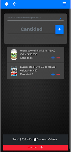 Android application EliteNut screenshort
