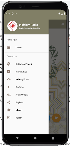 Mafahim Radio Screen 2