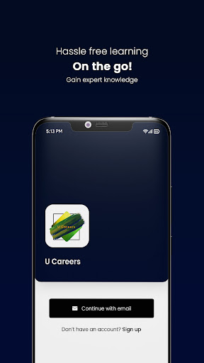 U Careers Institute Screen 3