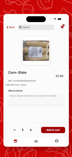Rincon Latino App Screen 3