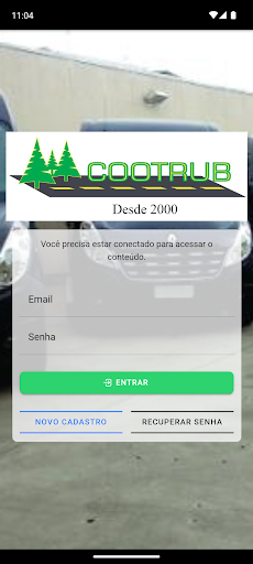 Android application FOLLOW-UP COOTRUB screenshort