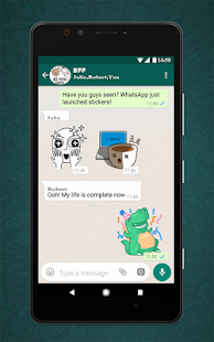 Free Messenger Whats Stickers New 1.0 APK screenshots 4
