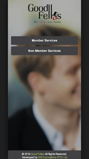 Android application Good Fellas - Booking App screenshort
