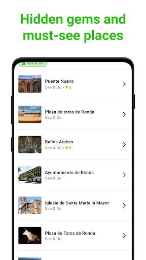 Ronda Tour Guide:SmartGuide Screen 3