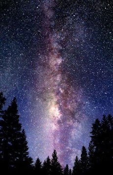 夜空と星の壁紙のおすすめ画像2