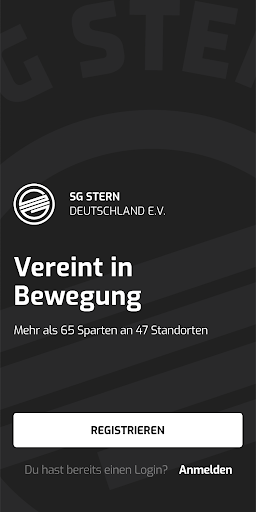 Android application SG Stern - Mitgliedsausweis screenshort