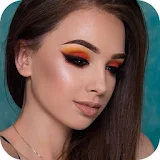 Step by step makeup pictures icon