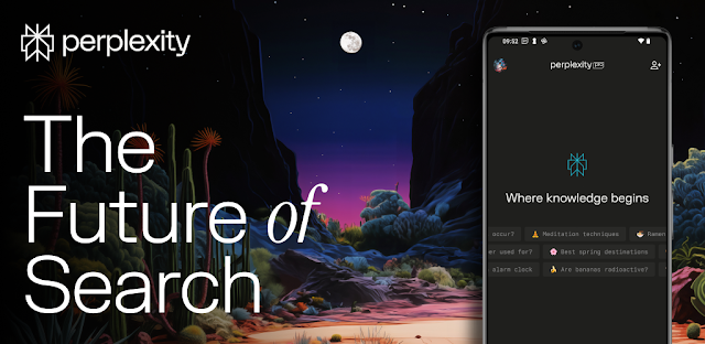 Download perplexity AI app with pro unlocked tools