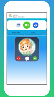 Call From Mermaid Princes - callprank and fakechat 1.0 APK screenshots 2