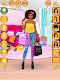 screenshot of Rich Girl Shopping: Girl Games